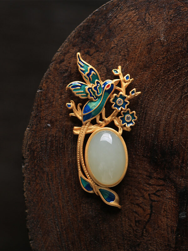 Hetian Jade Sweater Necklace Pendant For Women - Image 7