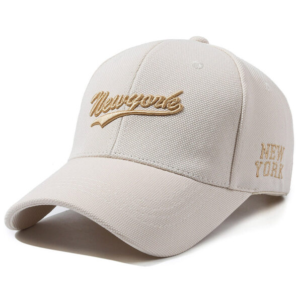 Hard Crown Baseball Cap Men's And Women's Embroidered Letters - Image 8