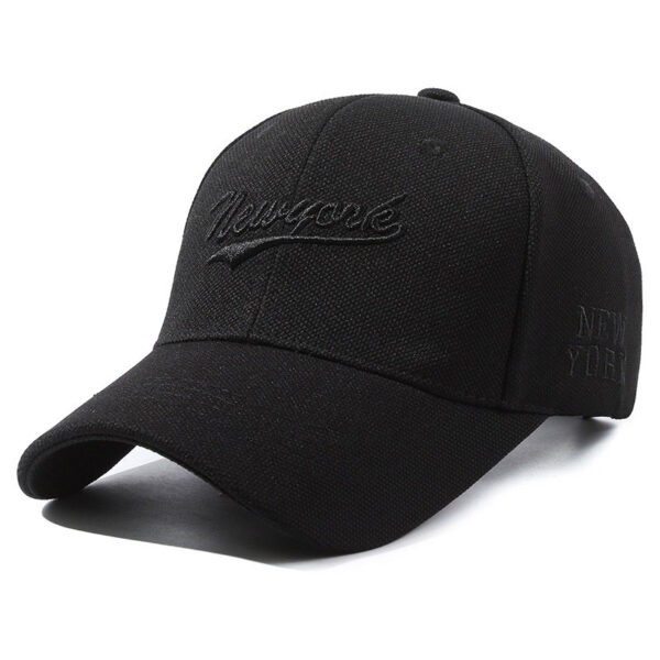 Hard Crown Baseball Cap Men's And Women's Embroidered Letters - Image 7