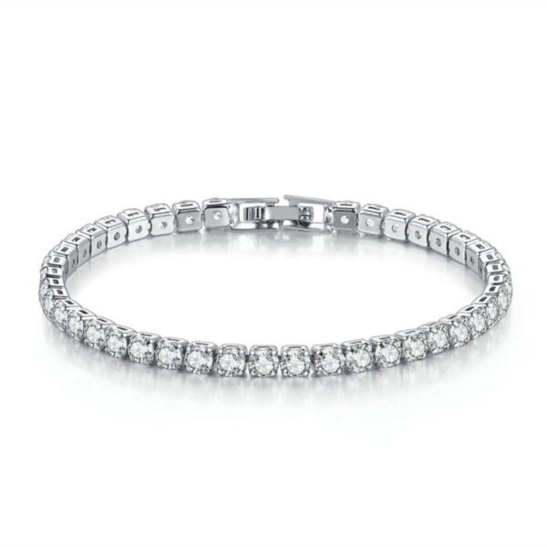 High-grade Light Luxury Bracelet Simple Tennis Chain - Image 3