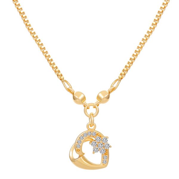 Women's Heart Vintage Fashion Necklace - Image 9