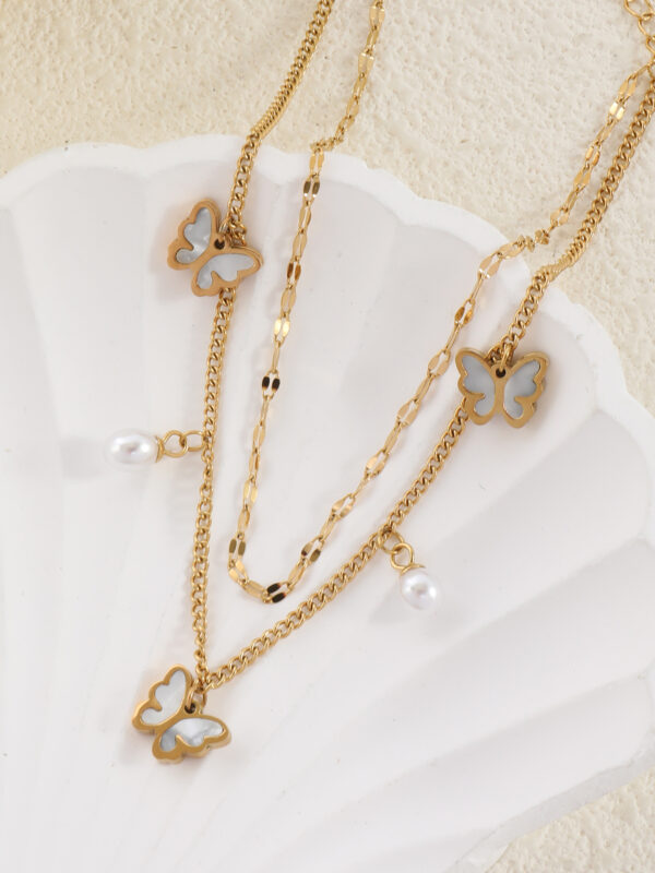 Niche Temperament Round Beads XINGX Shell Anklet - Image 6