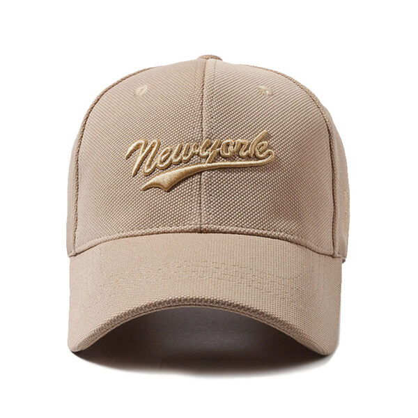 Hard Crown Baseball Cap Men's And Women's Embroidered Letters - Image 6