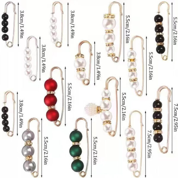 Fixed Waist Women's Pants Brooch Accessory - Image 8
