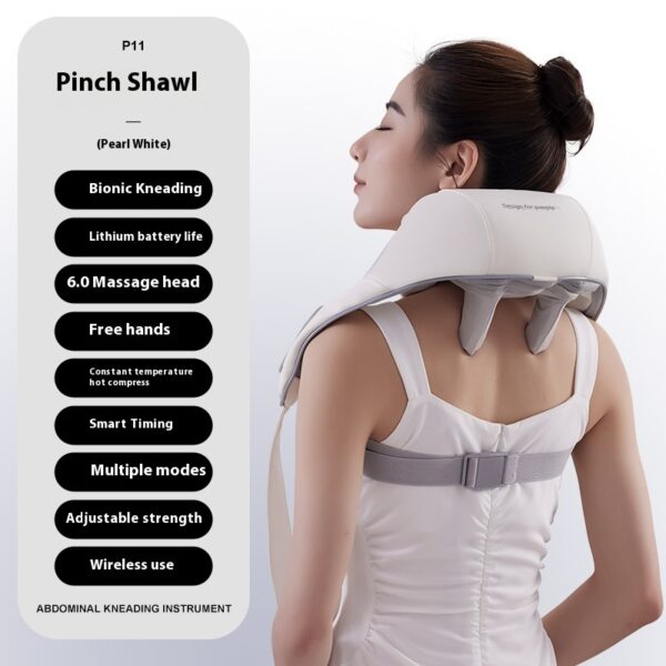 Oblique Muscle Shoulder And Neck Massager Clip Kneading Electric - Image 6