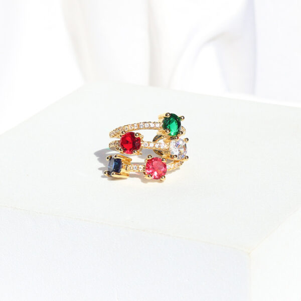 Retro Easy Matching Stylish Adjustable Ring - Image 4