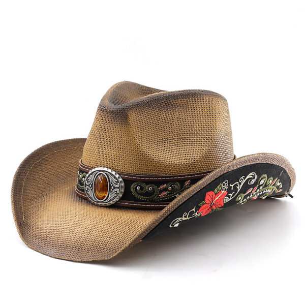 Cowboy Hat Tibet Tourism Photo Beach Sun-proof - Image 5