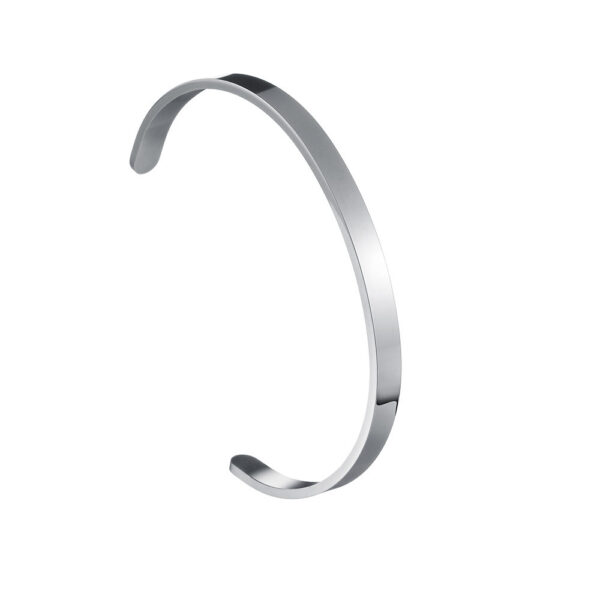 C- Shaped Bracelet Vacuum Plating Does Not Fade - Image 3