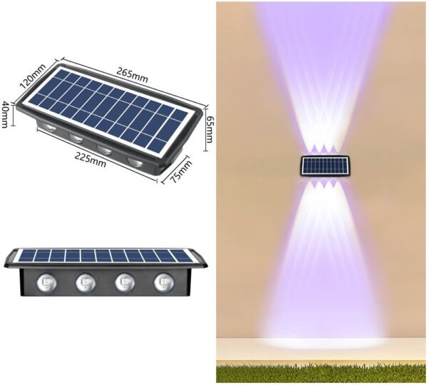 Solar Outdoor Wall Lights Waterproofing - Image 2
