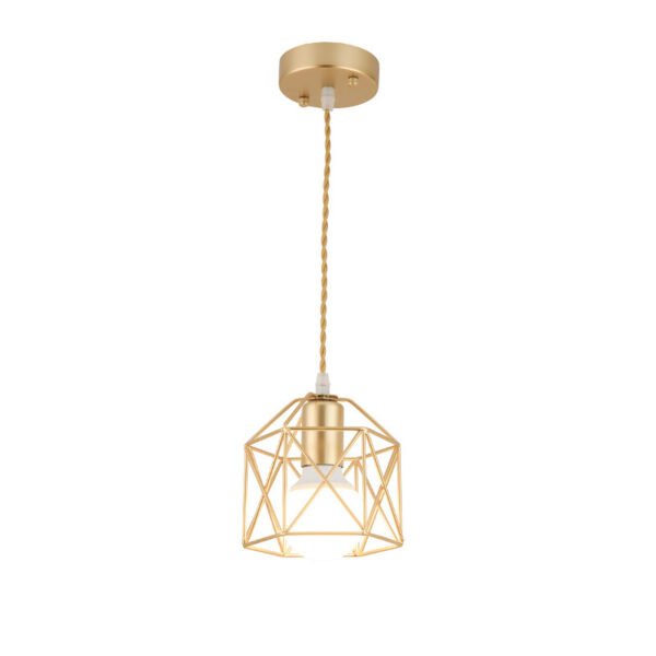 Wrought Iron Small Lamps And Lanterns Simple Post-modern Personality And Creativity - Image 5