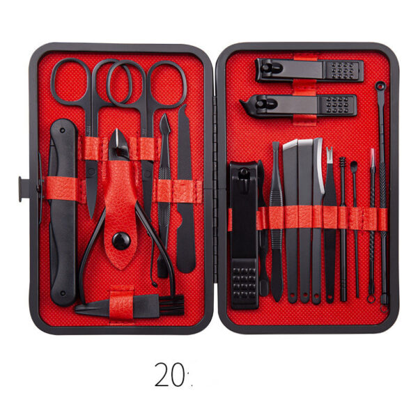 Professional Scissors Nail Clippers Set Ear Spoon Dead Skin Pliers Nail Cutting Pliers Pedicure Knife Nail Groove Trimmers - Image 5