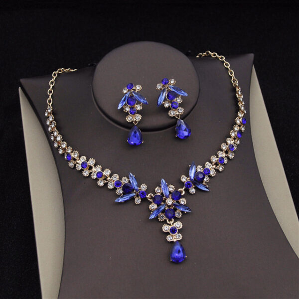Royal Queen Bridal Jewelry Sets For Women Luxury Tiaras Crow - Image 3