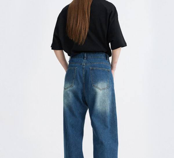Fashion Loose Cool Vintage Jeans For Men - Image 3