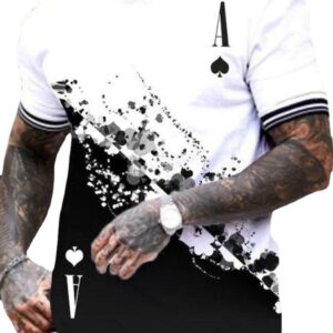 Amazon Summer New Trend Men's T-shirt Short Sleeve